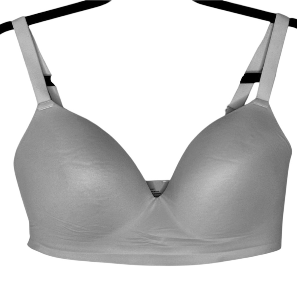 Soma Enbliss Bra Women’s 38D Gray Wireless Adjustable Neutral T-Shirt